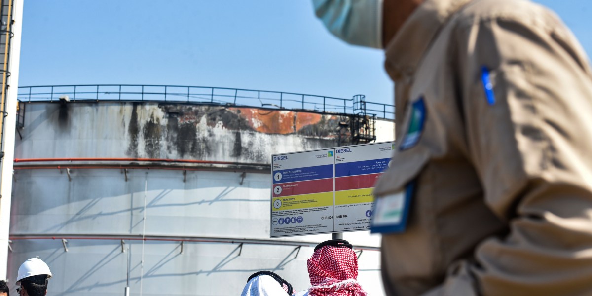 Oil prices hit 14-month high after attack on Saudi refinery | Fortune