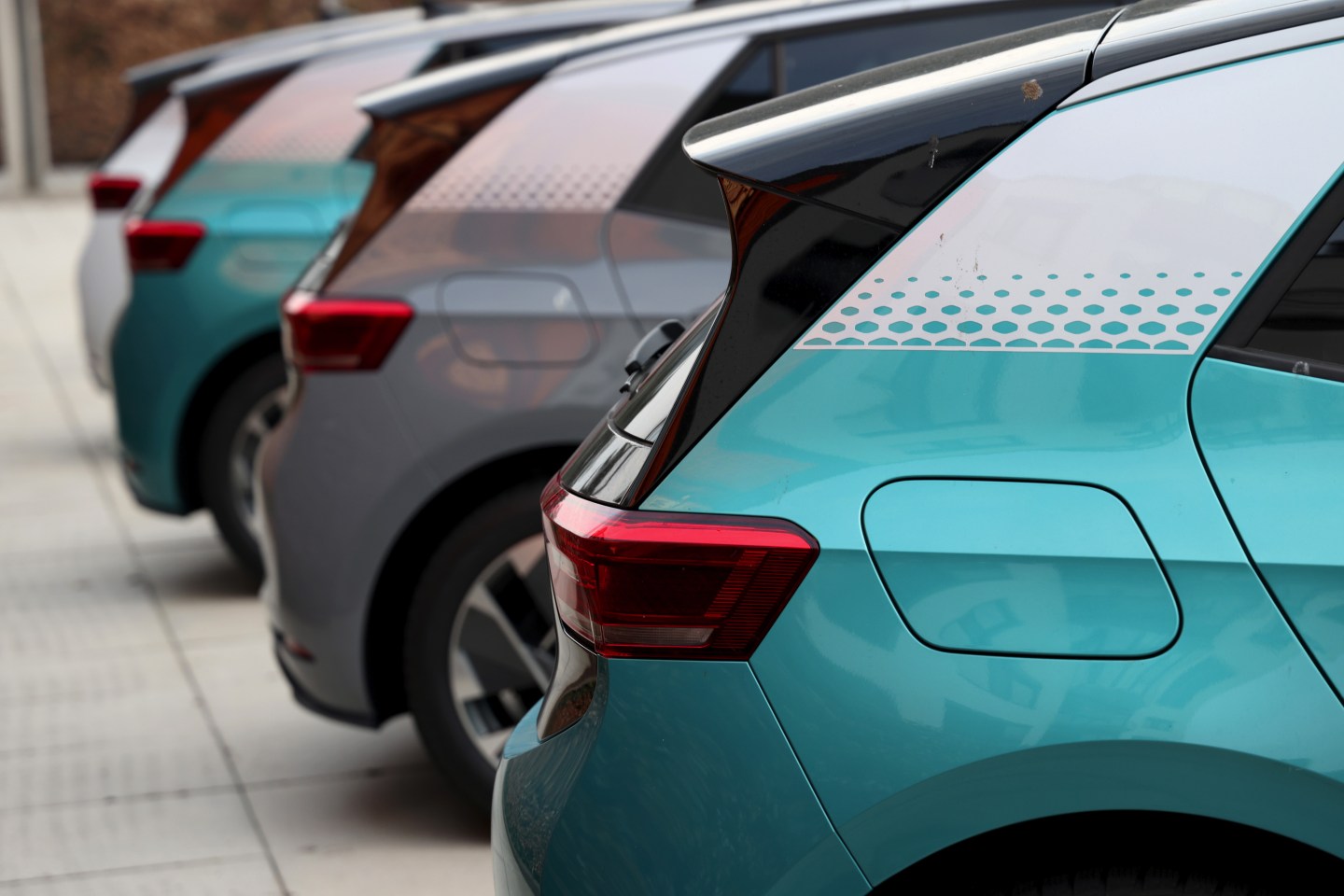 Volkswagen AG Launch ID.4 Electric SUV at Wolfsburg Plant