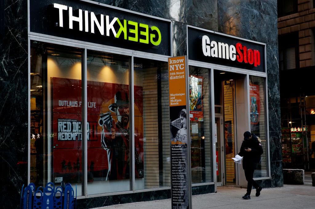 GameStop stock is on the rise again—but not because of Reddit this time