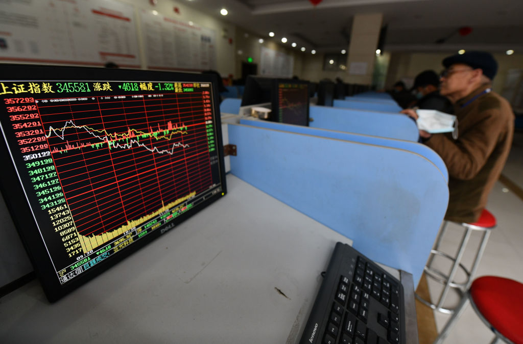 China Stocks On Monday