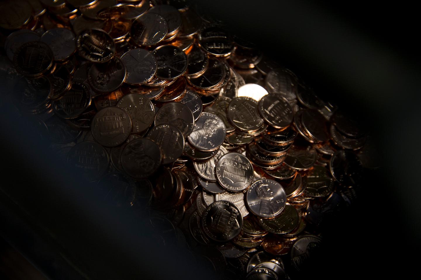 Georgia man gets final paycheck—in the form of 91,500 oil-covered pennies