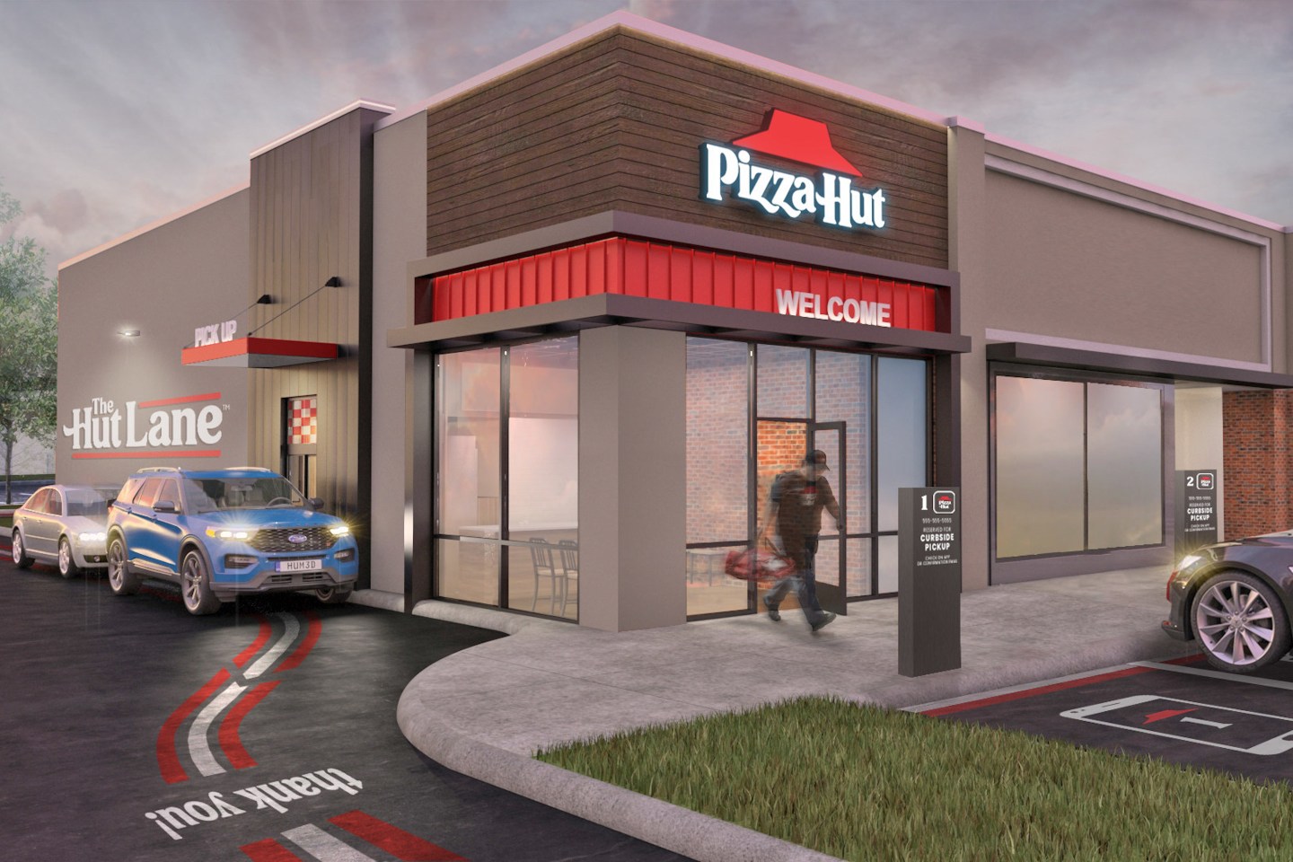 Pizza Hut is opening drive-thru windows at 1,500 locations