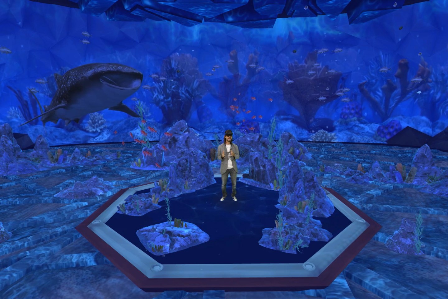 Microsoft-Mesh-OceanXplorer-whaleshark