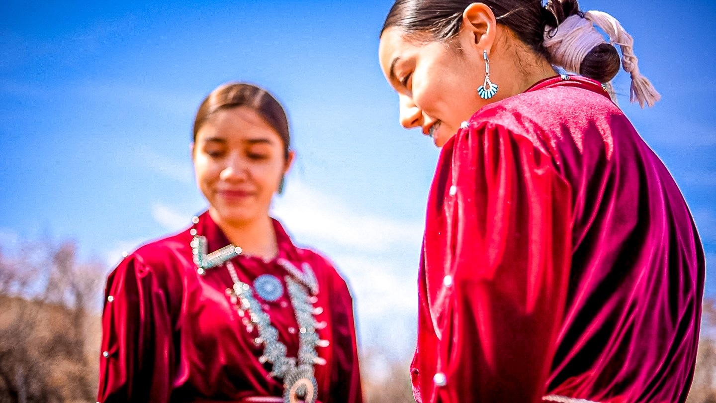 Daughters Dachuneeh Rising Sun Martin and Tewakeedah Rain Spirit Martin