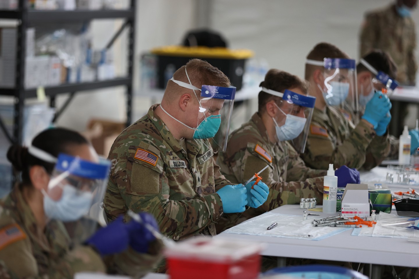 U.S. Army COVID vaccine