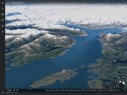 Google Earth’s new tool shows the Antarctica-melting ruins of climate change