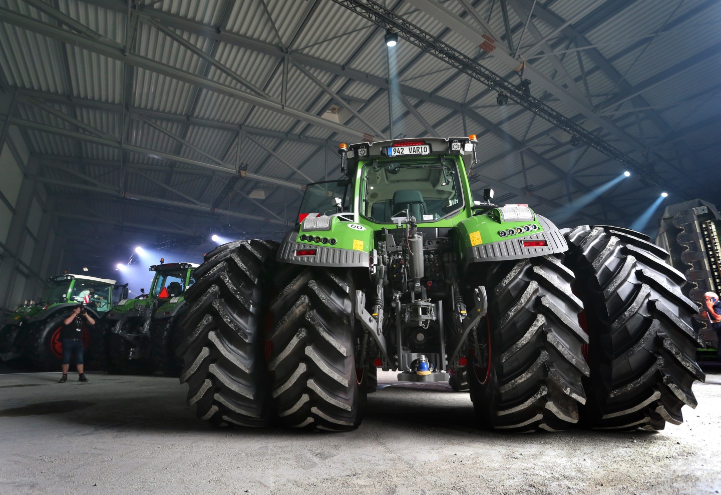 Farm machinery made by AGCO/Fendt at a warehouse in Bavaria, Germany. “As the pandemic begins to ebb across the world,” writes François Candelon, “AGCO may be better prepared than its rivals to return to normal because of its A.I. system.”