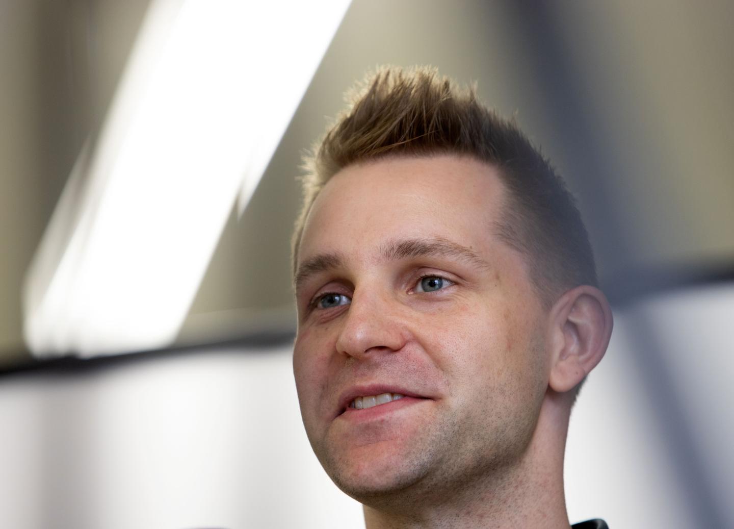 Austrian data protection activist Max Schrems is pictured during an interview with AFP in Vienna on July 16, 2020.