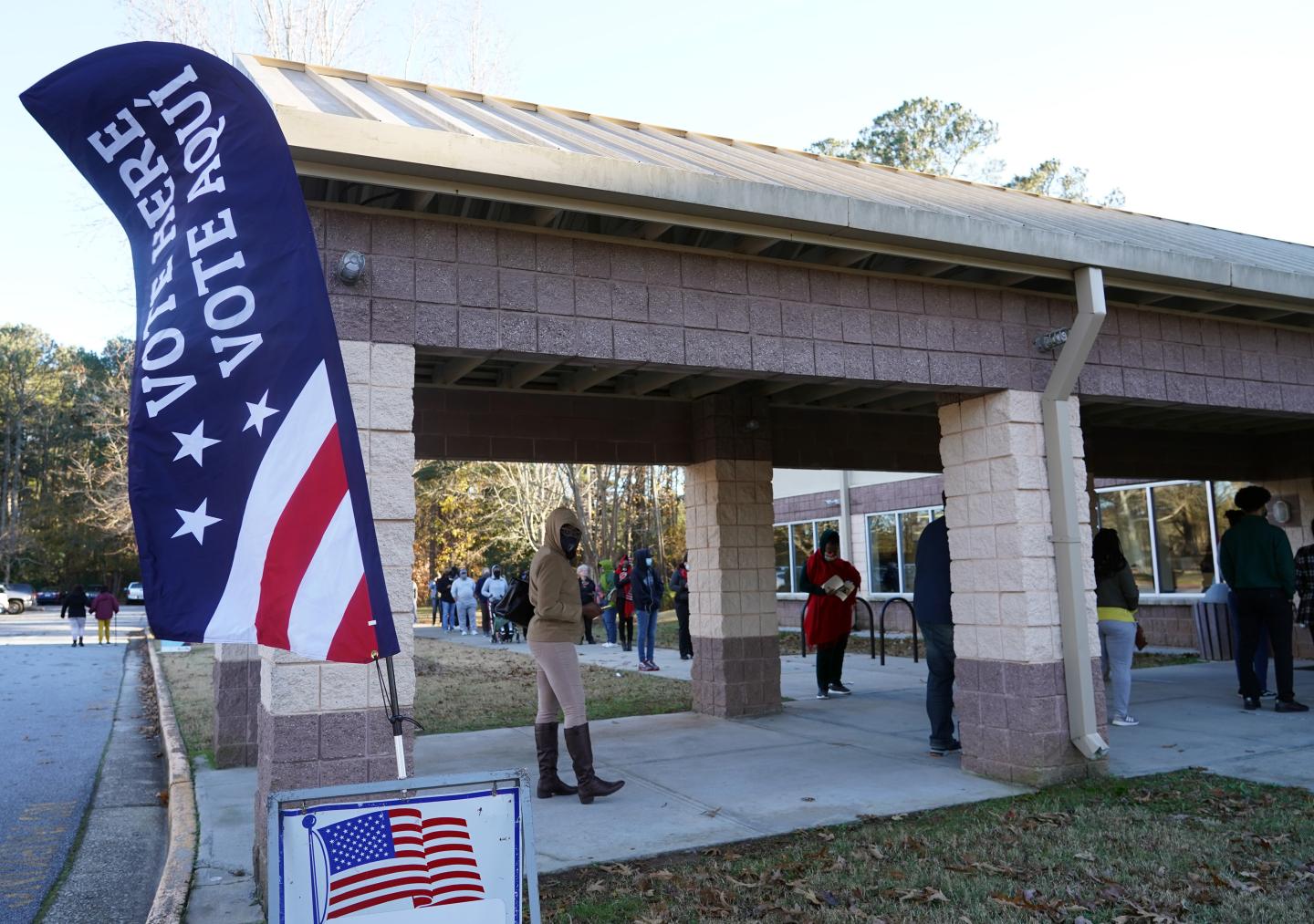 Big Tech takes aim at Georgia’s controversial new voting law