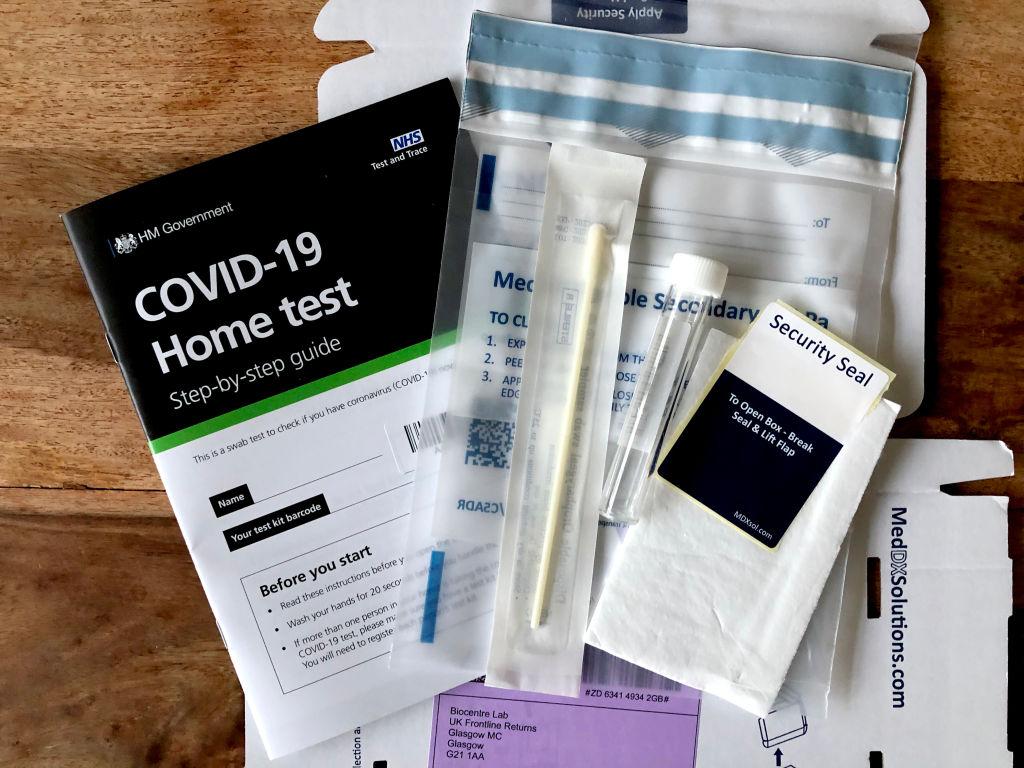 U.K. to offer two at-home coronavirus tests per week to its citizens