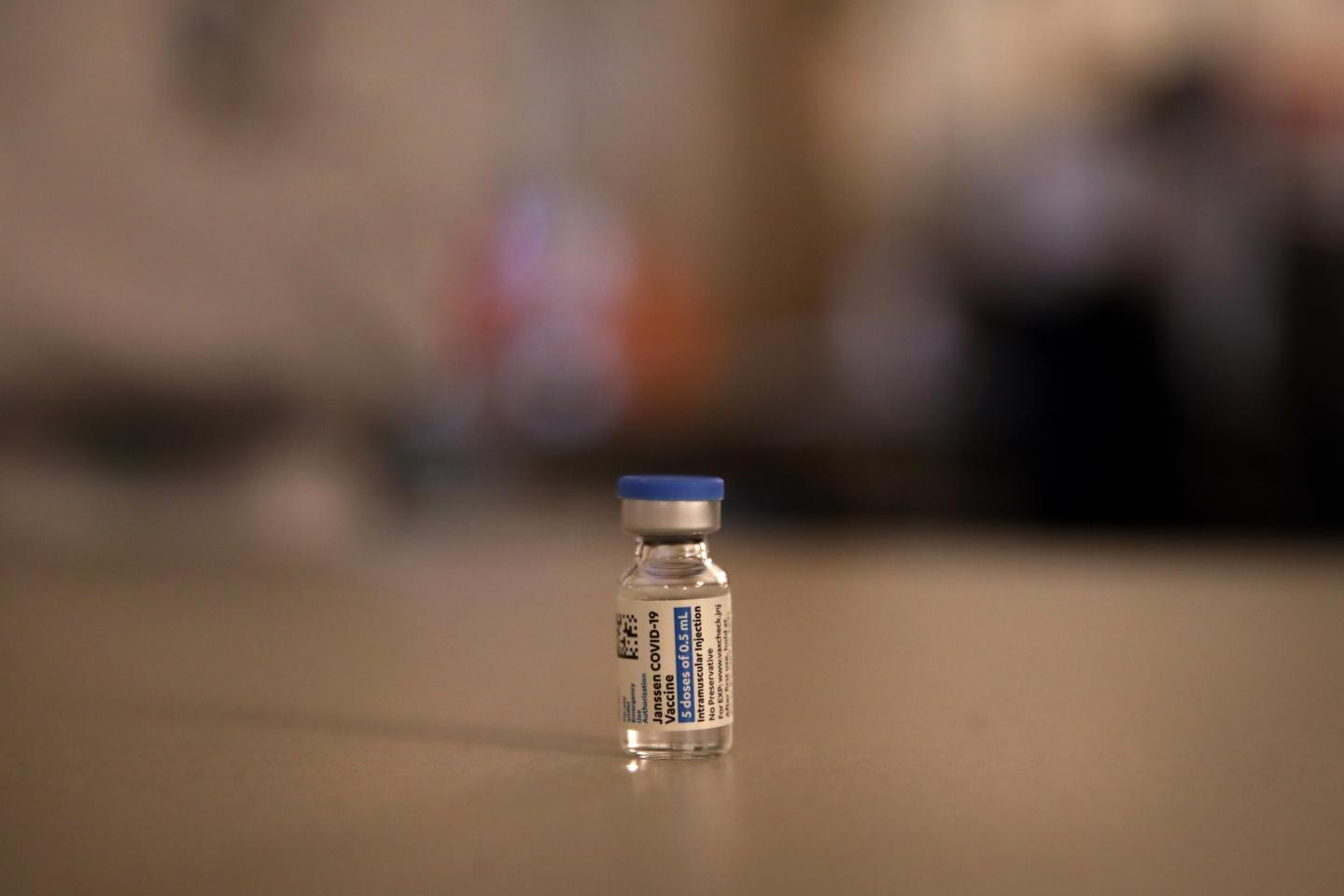 Doses of the Johnson and Johnson vaccine at the Tufts Medical Center COVID-19 Vaccination Clinic in Boston, MA on March 04, 2021.
