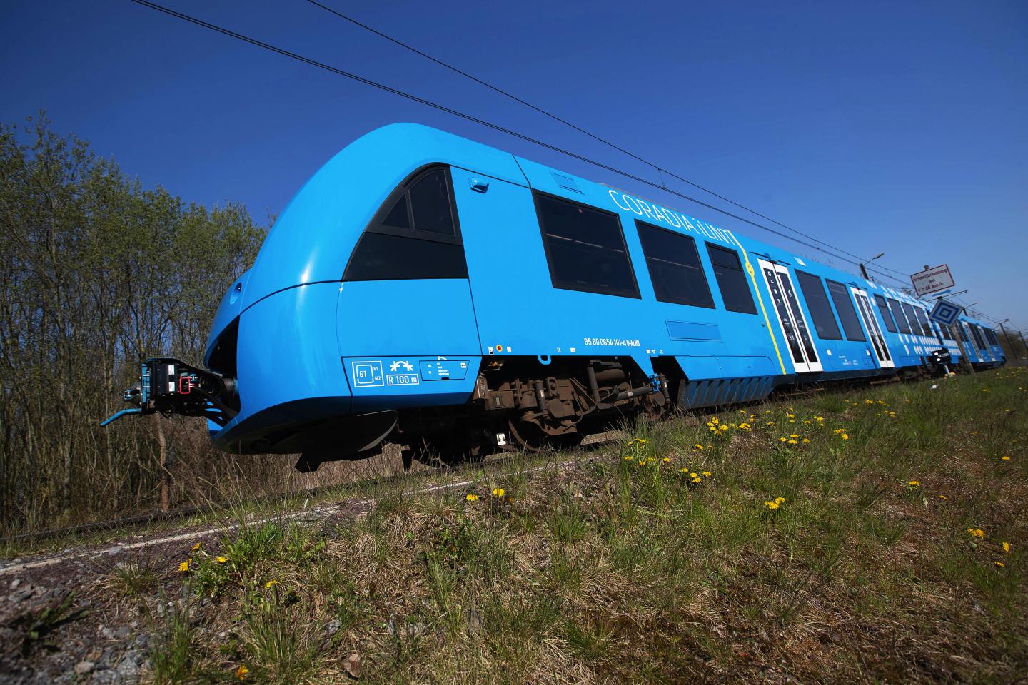 A hydrogen-powered train will make transport history as Europe looks to become world leader in green rail travel