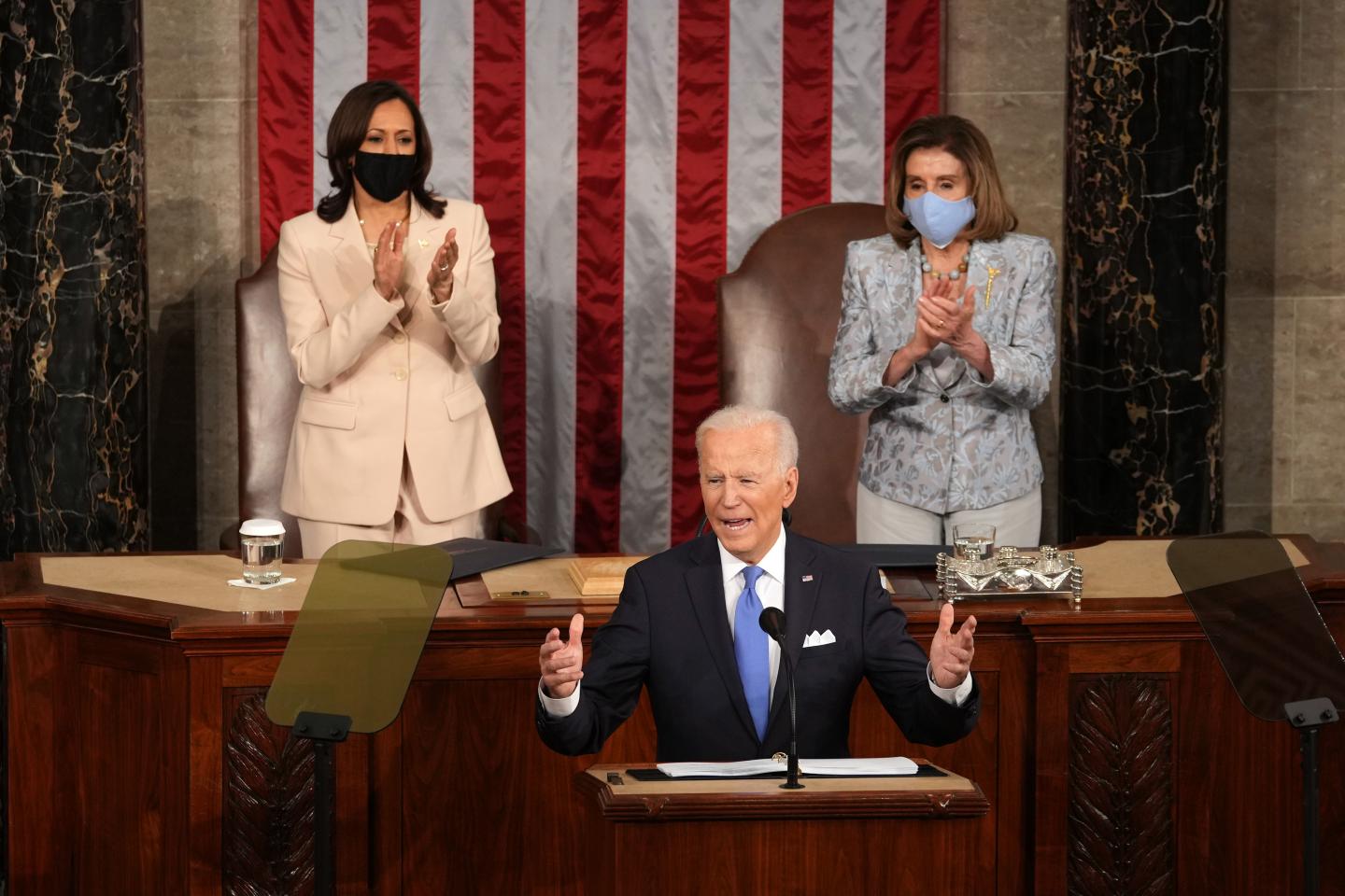 President Biden Delivers First Address To Joint Session Of Congress