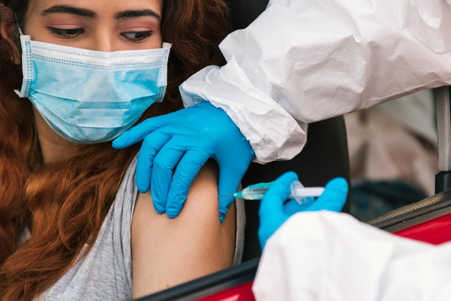CDC officials say some vaccine reactions are caused by anxiety, not the shot