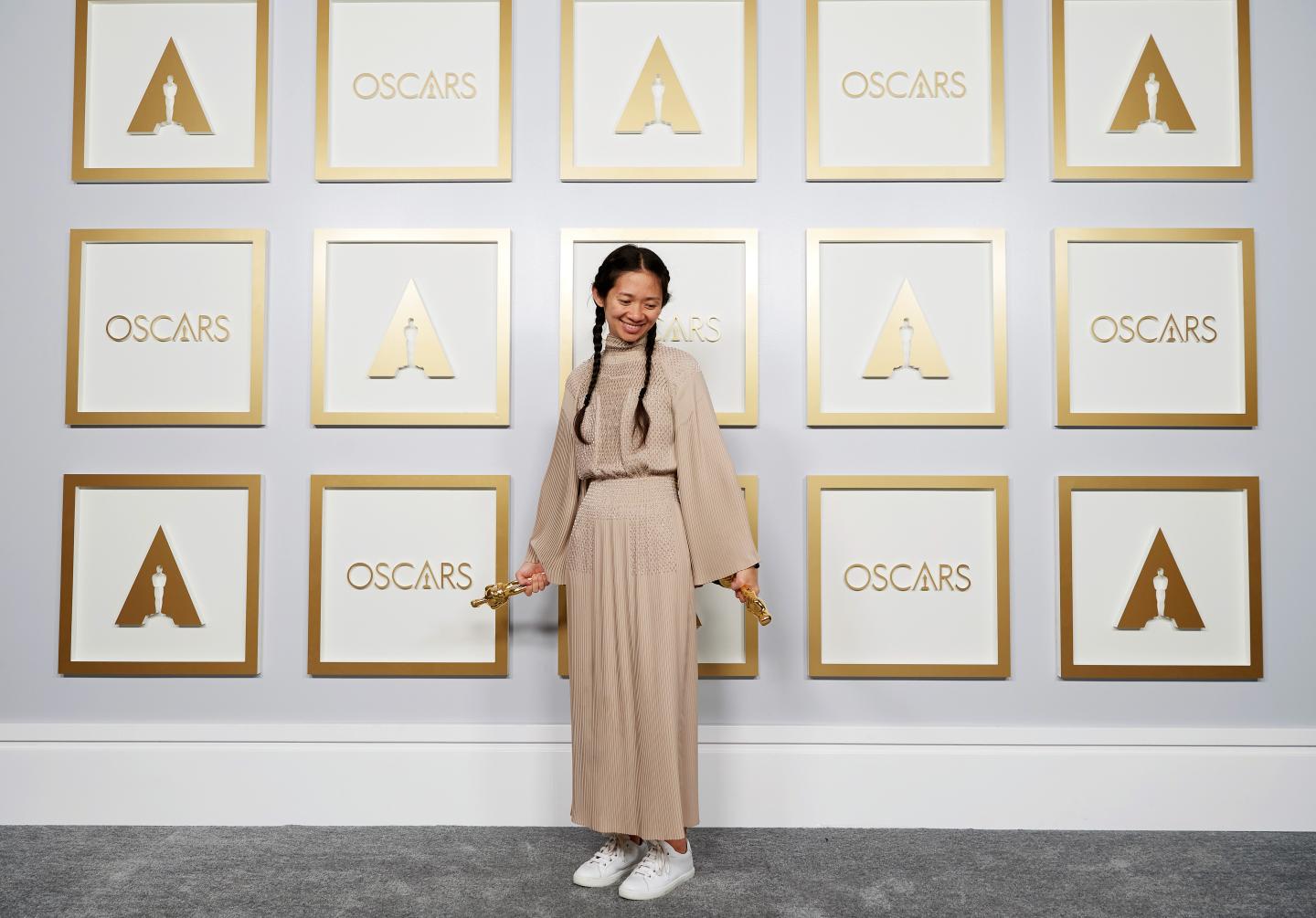 Chloé Zhao makes history with Oscars victory for ‘Nomadland’