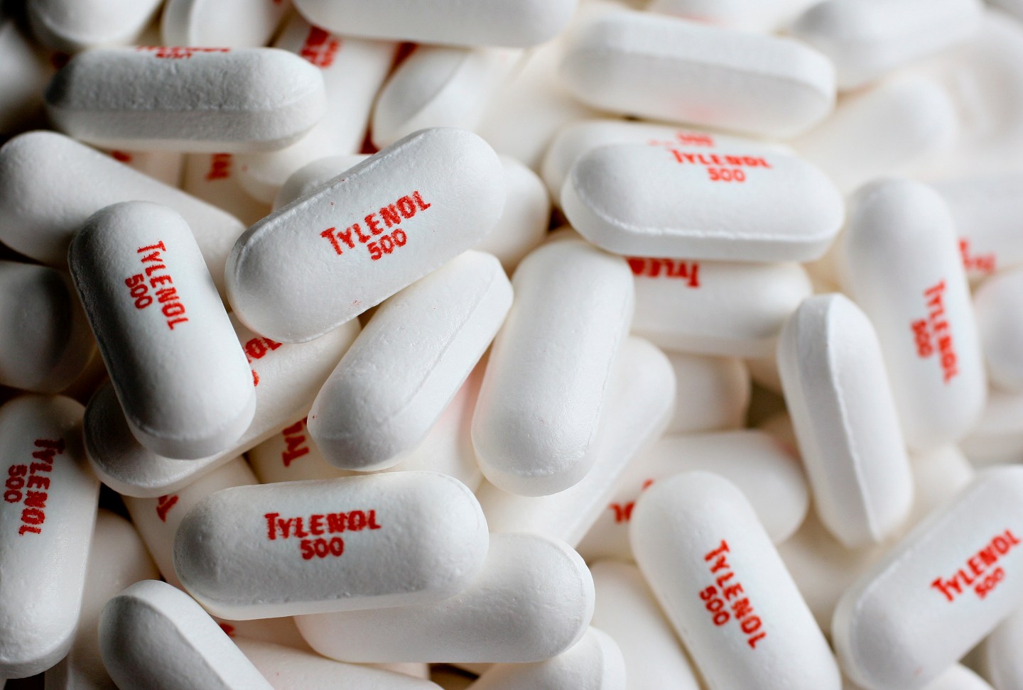 Recalled Tylenol Extra Strength caplets