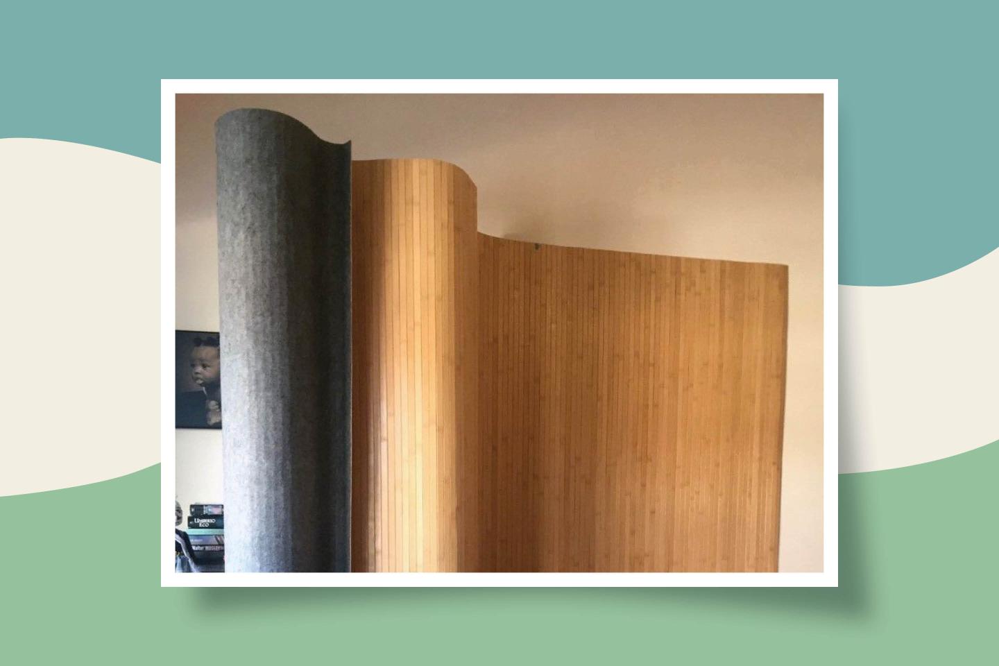 The quick-fix value of a bamboo room divider