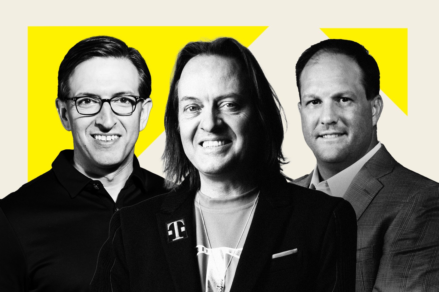 Top Paid Ceos-Amir Dan Rubin-John Legere-Chad Richison