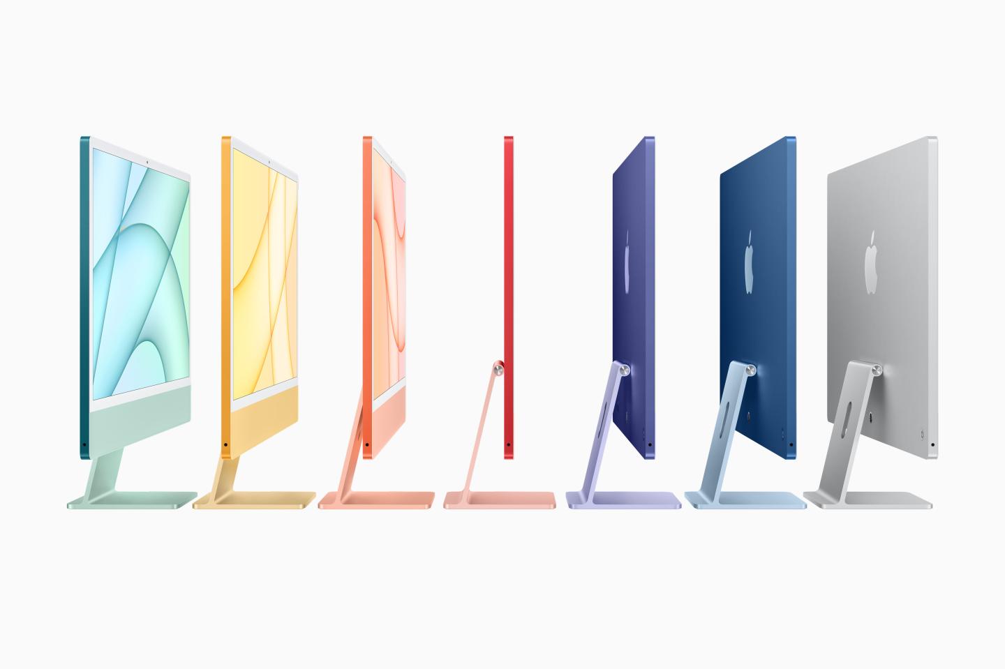 Apple debuts new iMac in seven colors running on its own chips