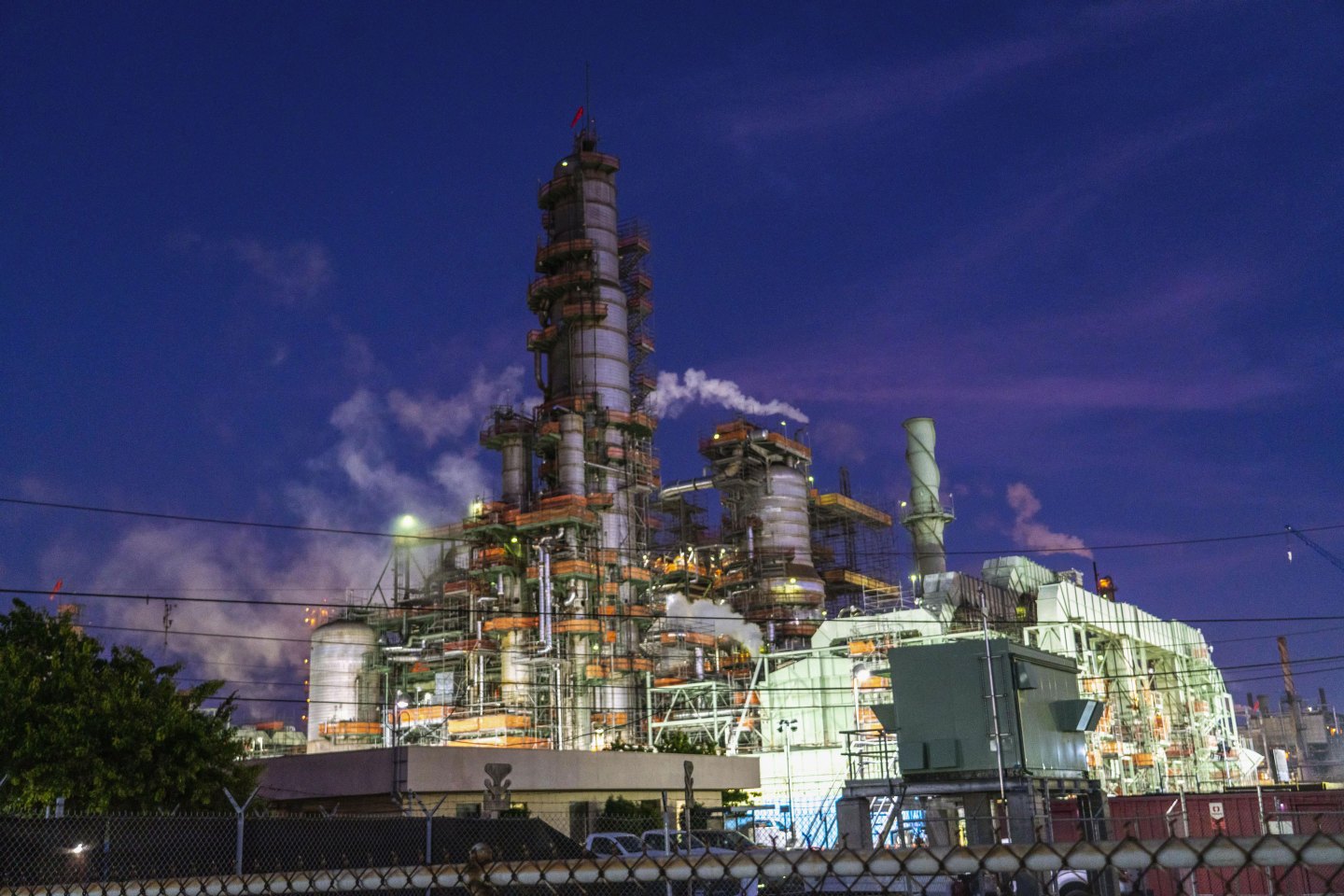 A Chevron refinery in El Segundo, Calif., on April 27, 2020.