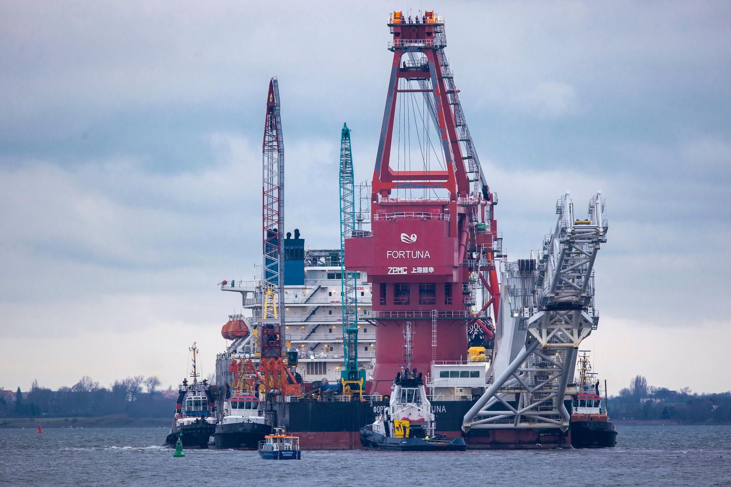 Germany welcomes U.S. sanctions waivers on controversial Russian gas pipeline
