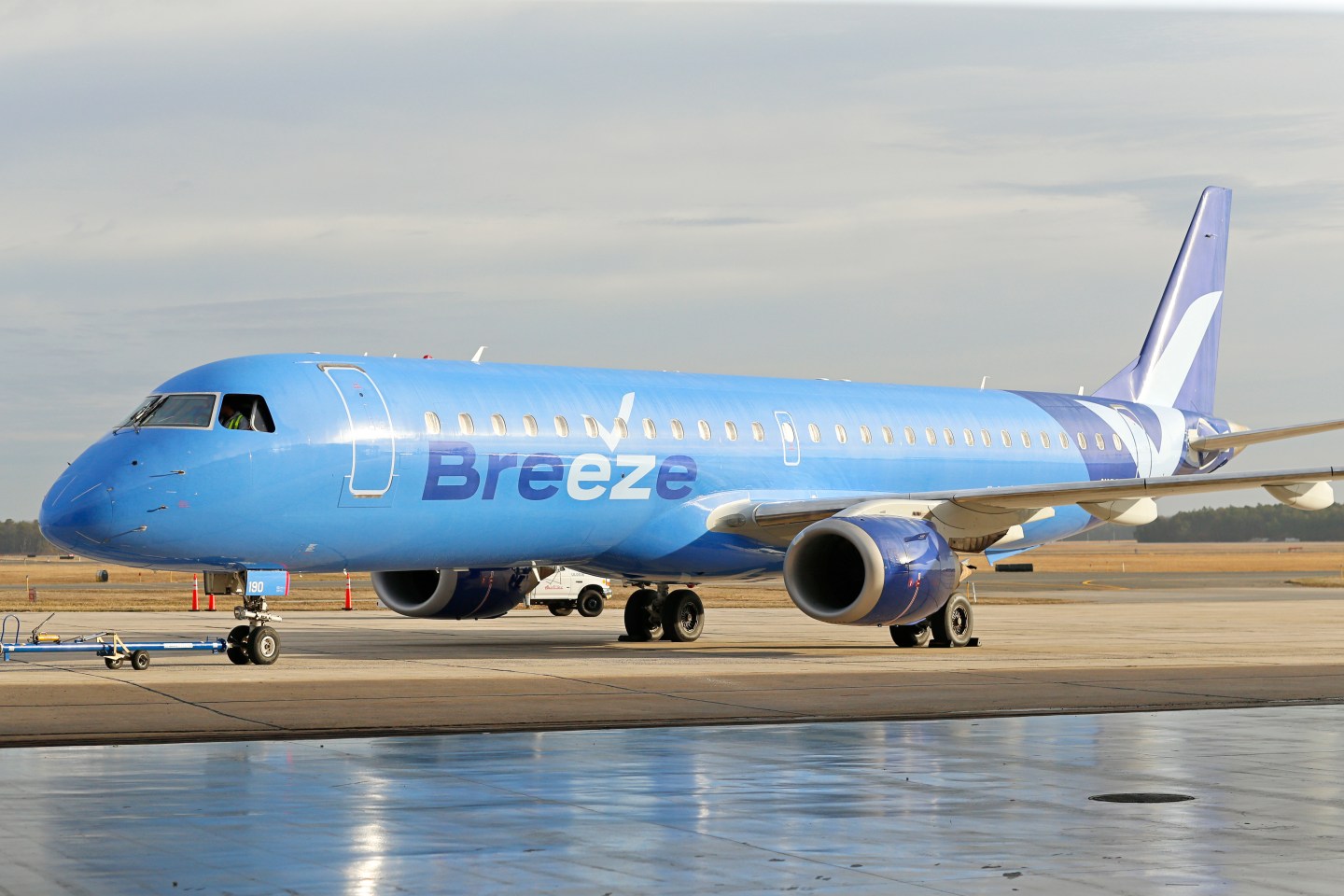 Breeze Airways was supposed to start flying last year, but is now scheduled for takeoff this summer.