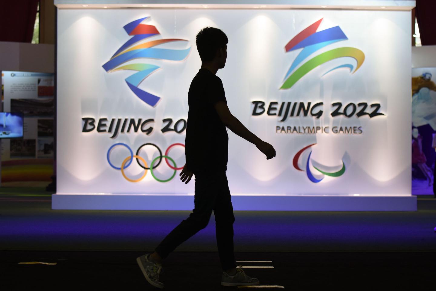Two U.S. lawmakers are proposing a ban on companies who back the Beijing Winter Olympics