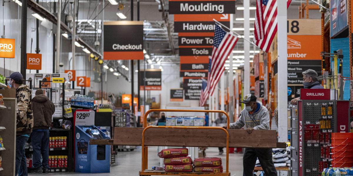 Home Depot Q1 2021 earnings HD soars as housing market booms Fortune
