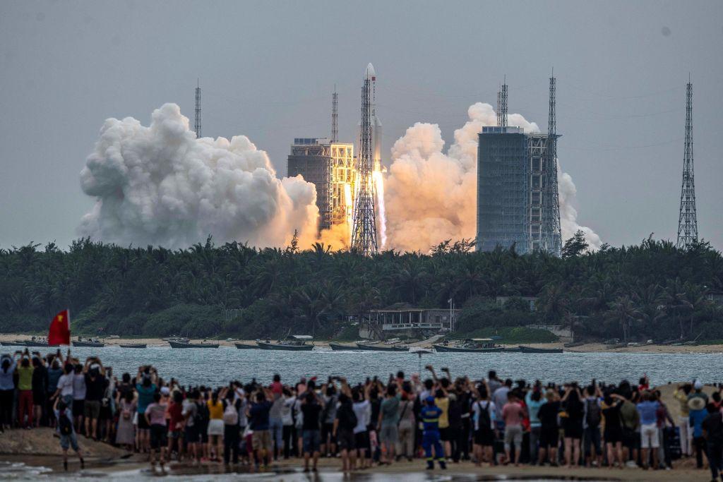 Debris from China’s 21-ton rocket is crashing toward Earth—but no one knows where it will land