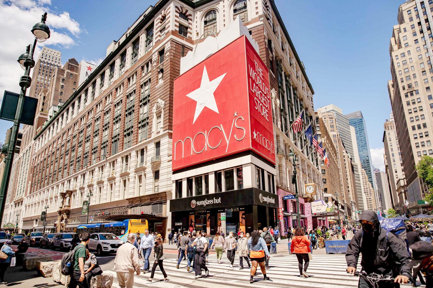 Macy’s says its shoppers are ‘ready to get on with life’