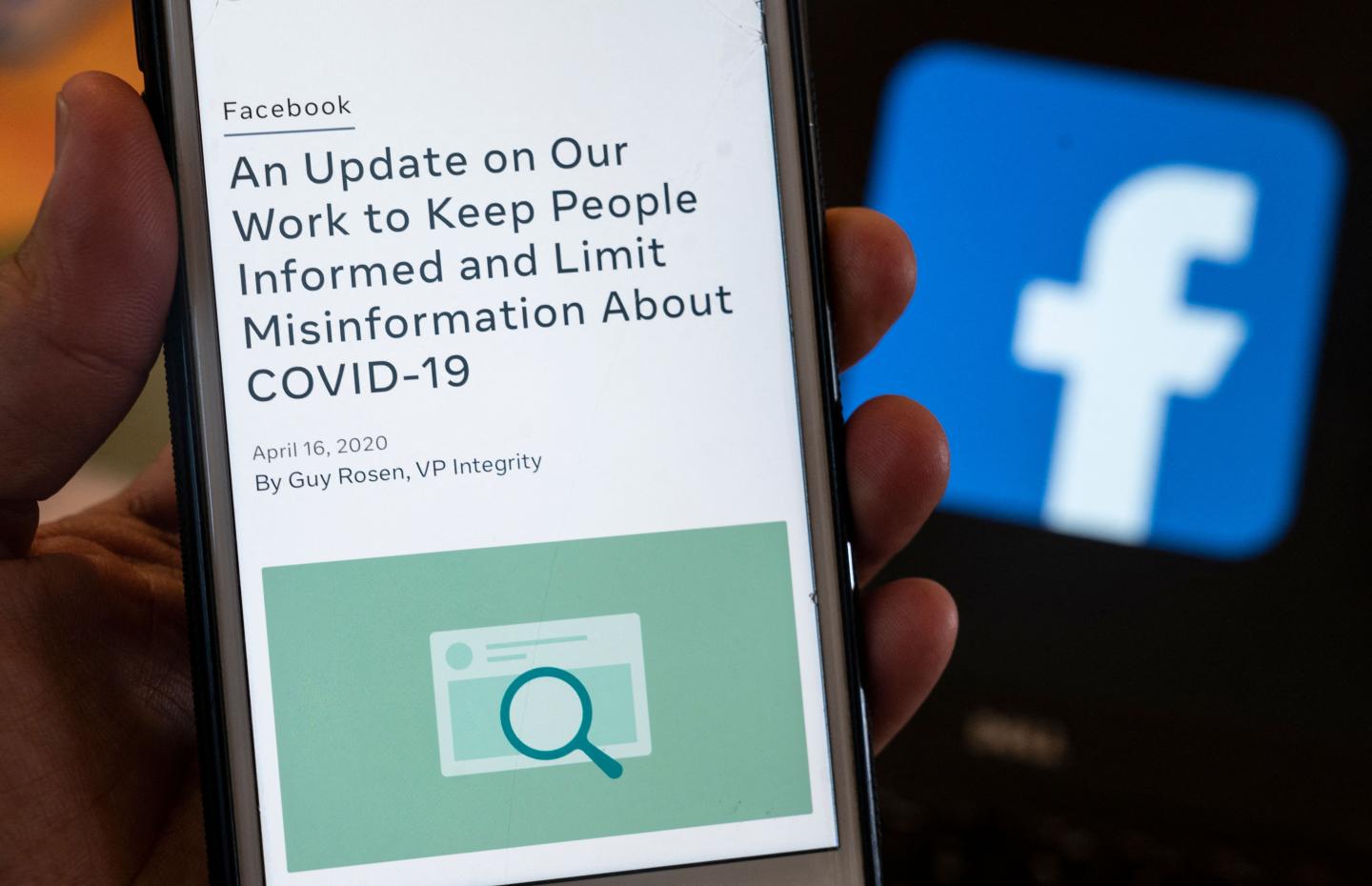 Facebook will no longer remove claims that COVID-19 is man-made