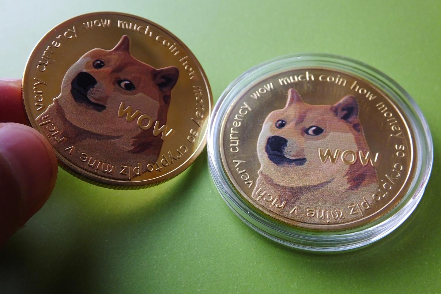 Global stocks rebound—but nothing can beat the surge in Dogecoin