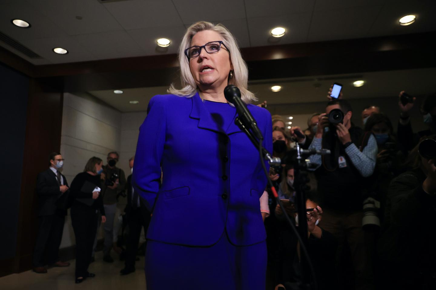 House GOP remove Liz Cheney from leadership post over frequent Trump criticism