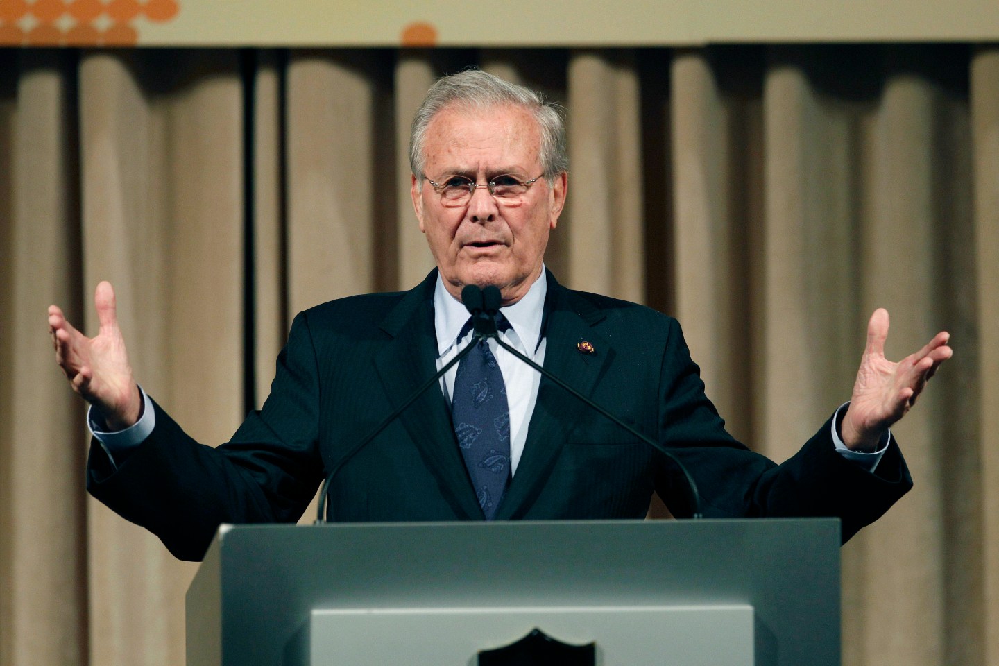 Former U.S. Secretary of Defense Donald Rumsfeld passed away Tuesday at the age of 88.