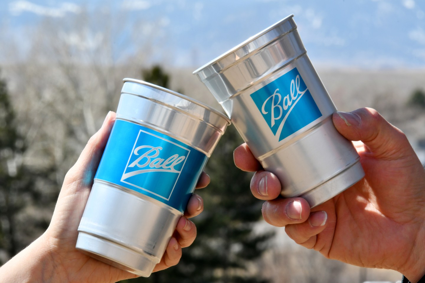 In contrast to plastic, which has a limited recyclable rate before polluting our oceans and landfills, aluminum has an infinite life span.