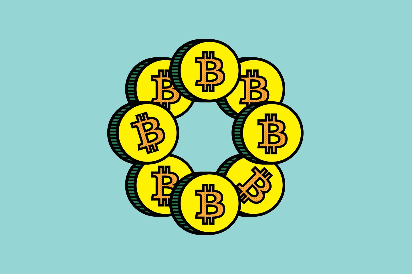 Bitcoin goes negative for the year