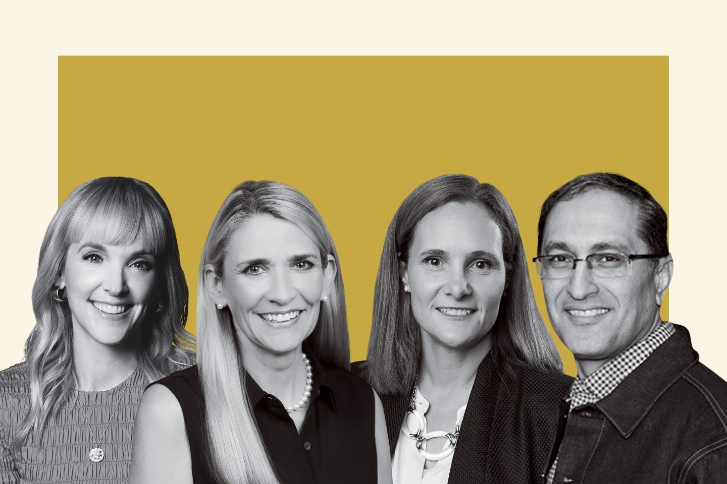 From left: Kristina Salen, CFO, WWE; Tammy Romo, EVP and CFO, Southwest Airlines; Tania Secor, global CFO, R/GA; and Harmit Singh, EVP and CFO, Levi Strauss.