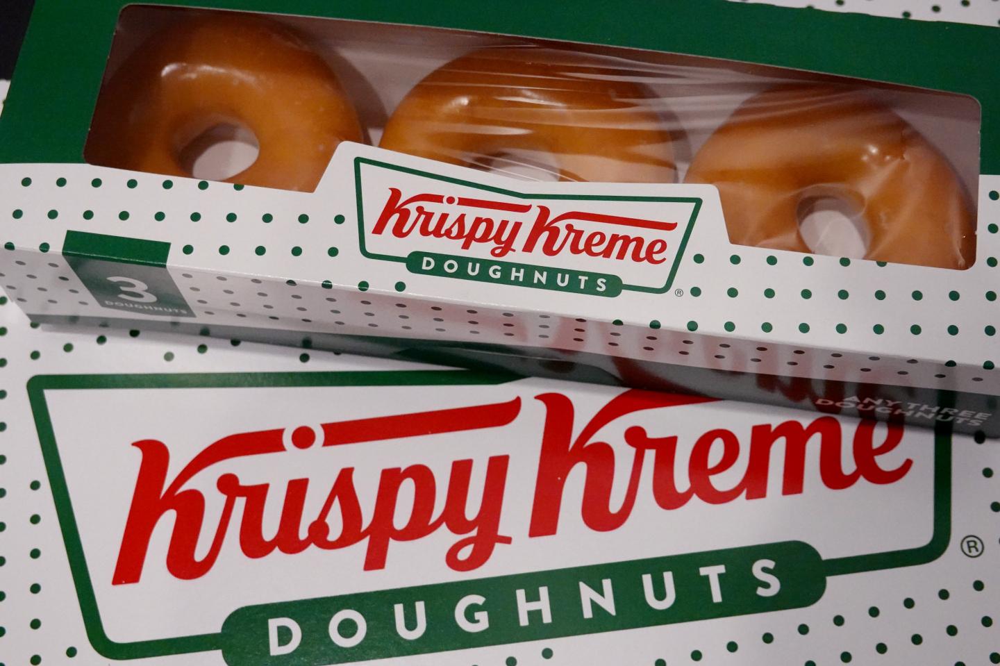 Krispy Kreme will give vaccinated people two free doughnuts this Friday