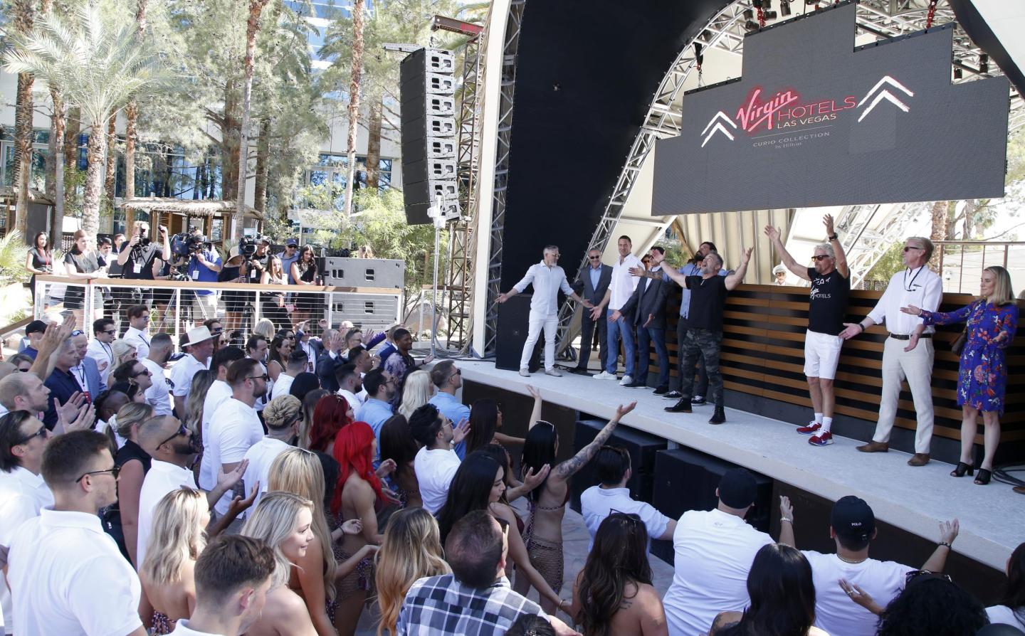 Sir Richard Branson Kicks Off Virgin Hotels Las Vegas Unstoppable Weekend