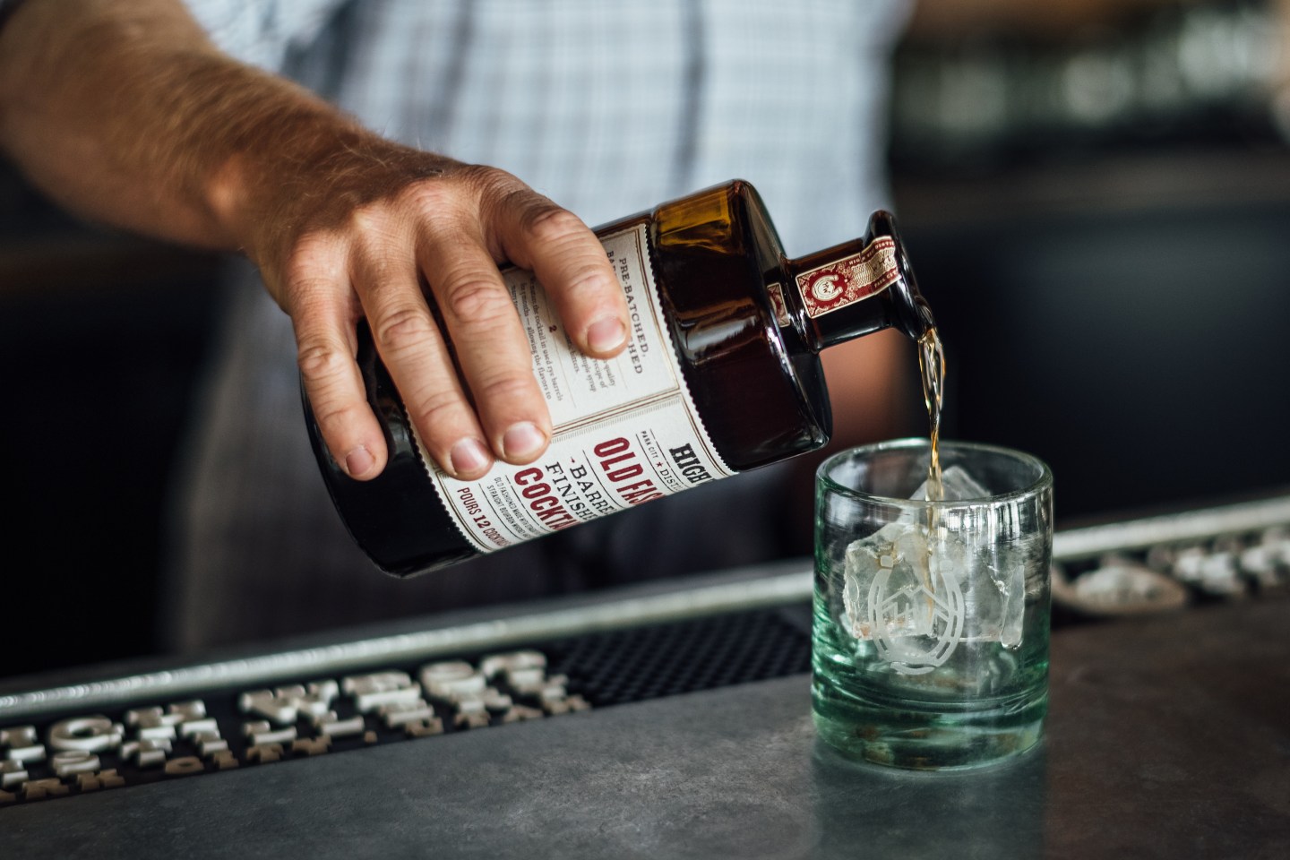 An Old Fashioned Barrel Finished Cocktail from High West Distillery, a Constellation brand.