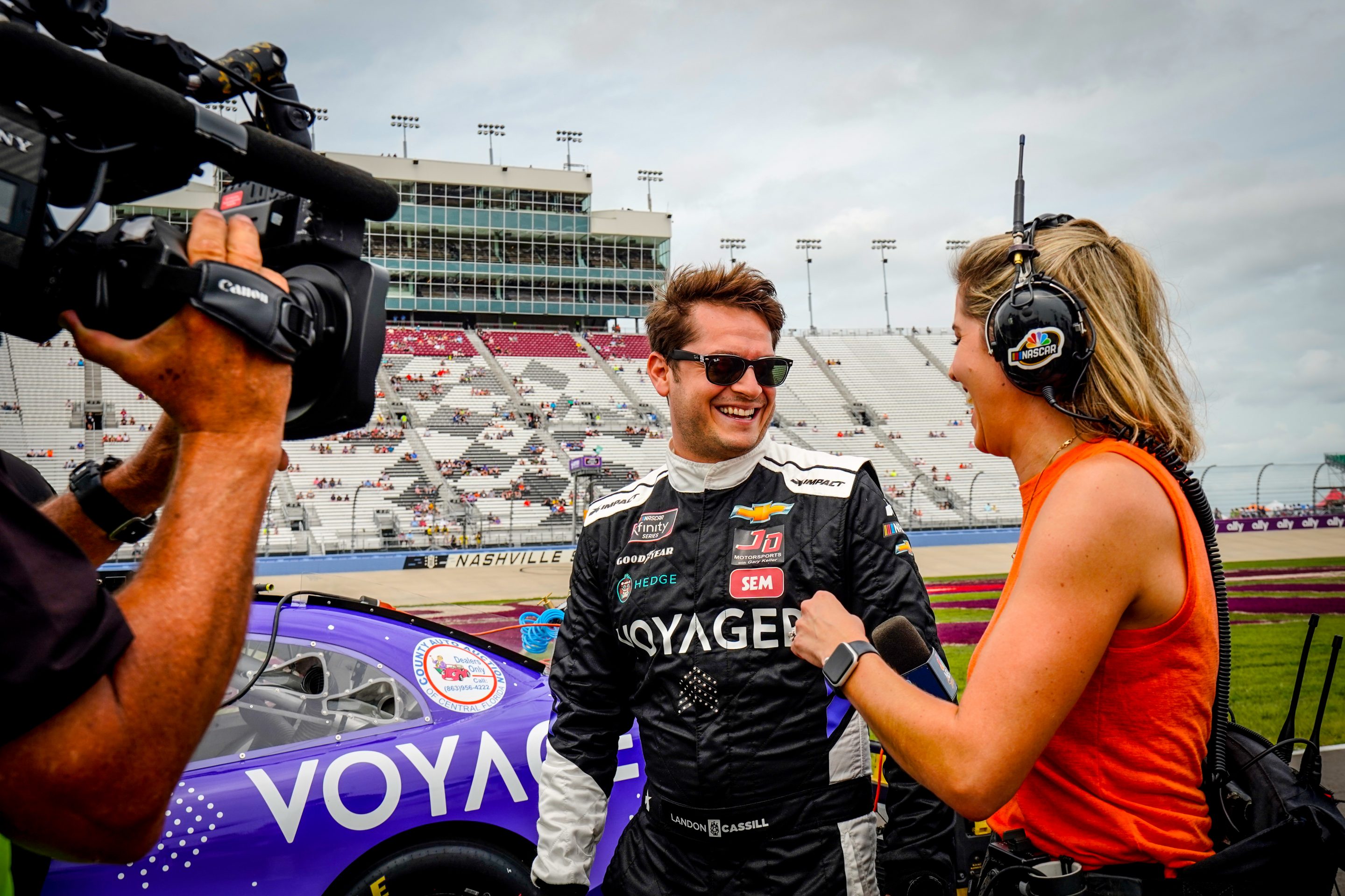 NASCAR driver Landon Cassill is first to get paid in crypto including  Litecoin, Bitcoin | Fortune