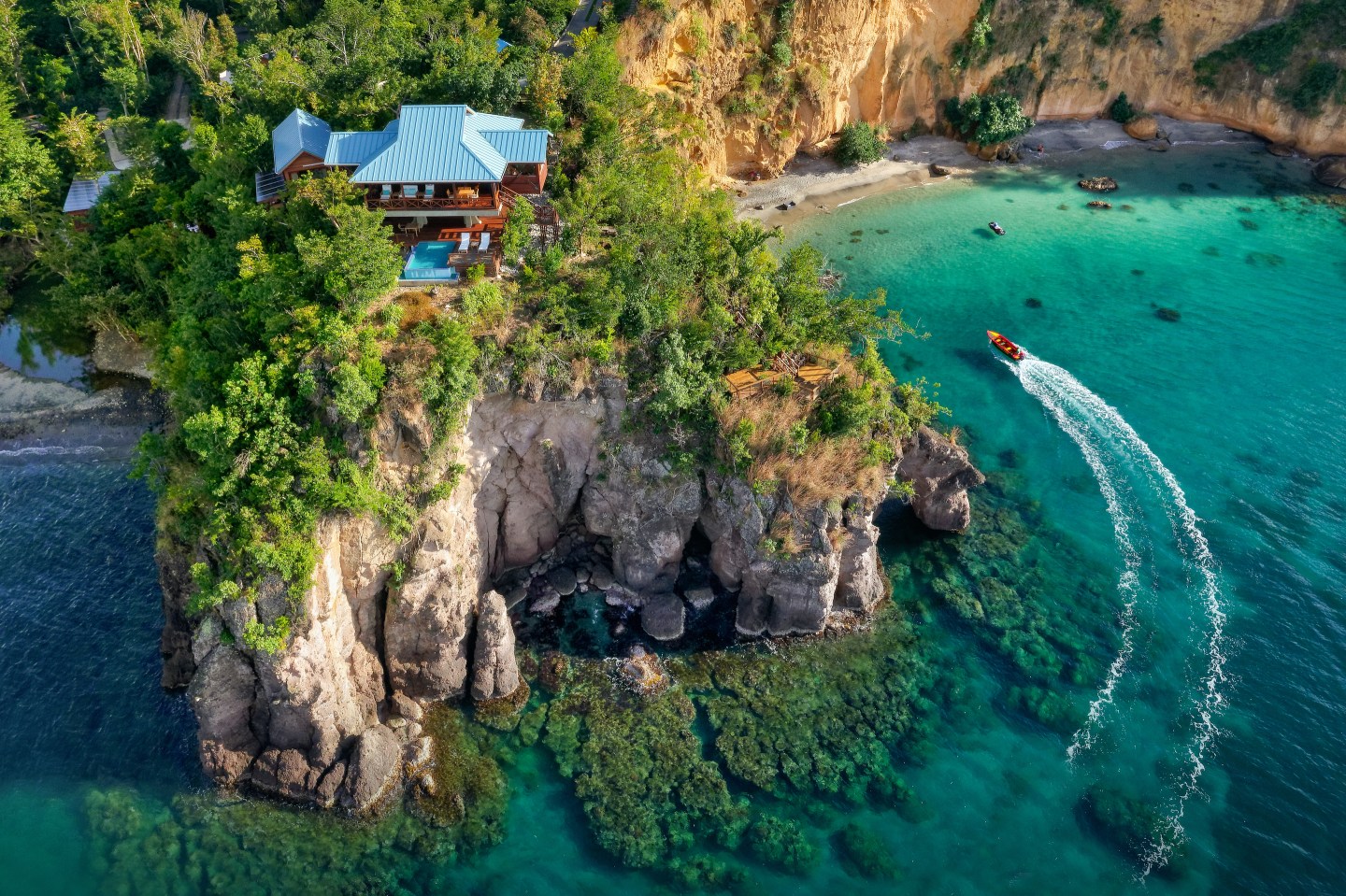 Secret Bay, Dominica.