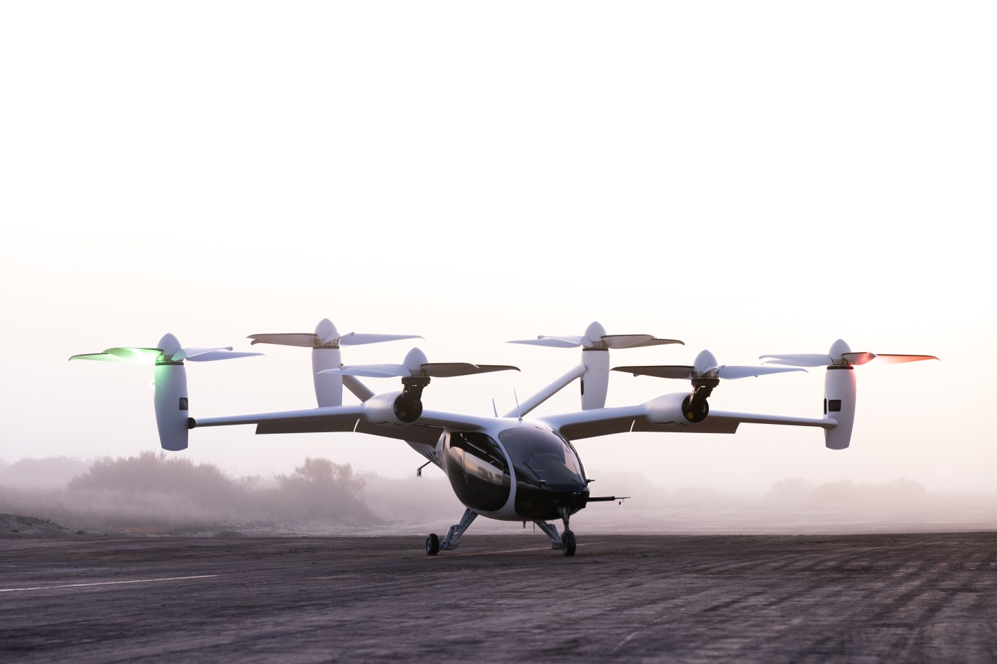 Joby Aviation's prototype flying taxi