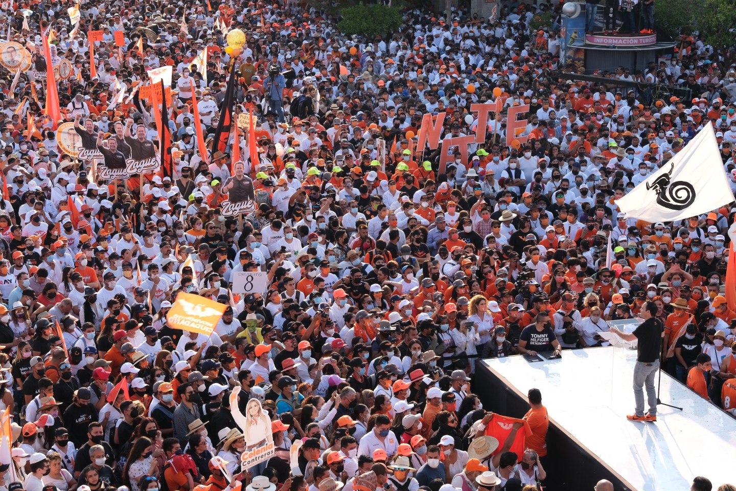 A Movimiento Ciudadano rally
