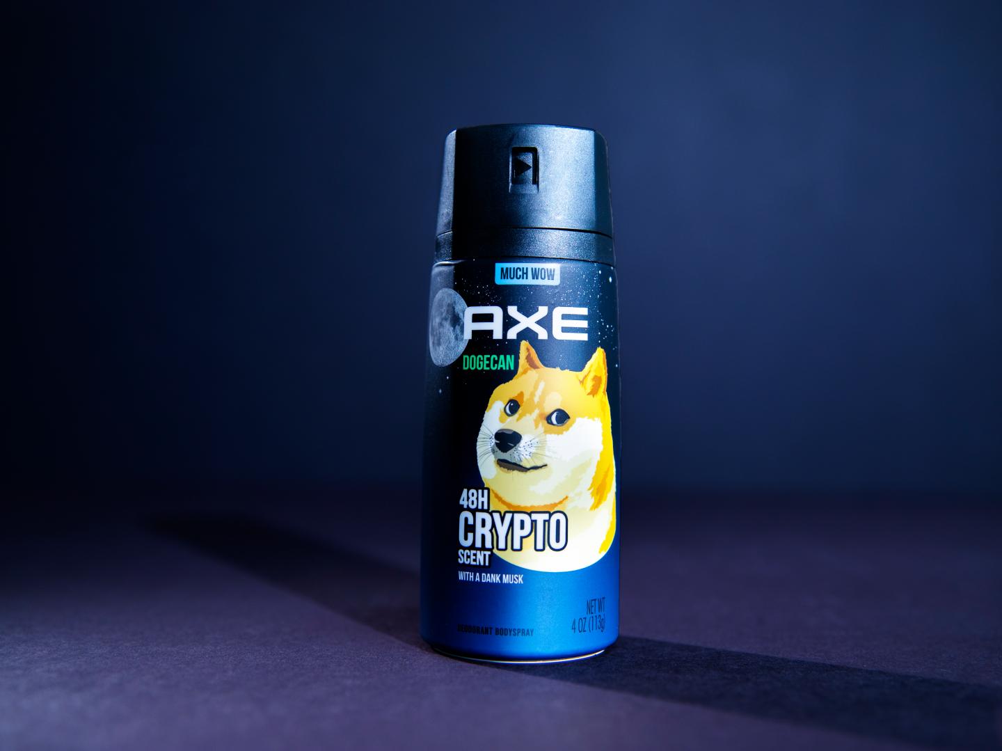 Dogecoin Axe body spray is real—and the Internet is exploding