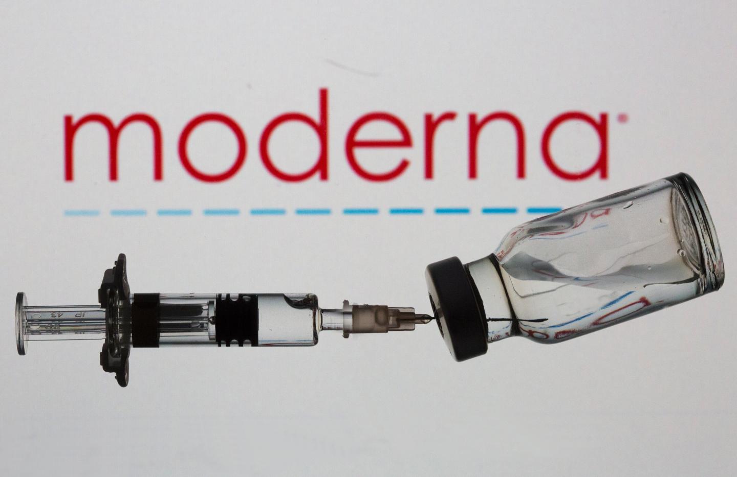As markets crash, Moderna shares see gains