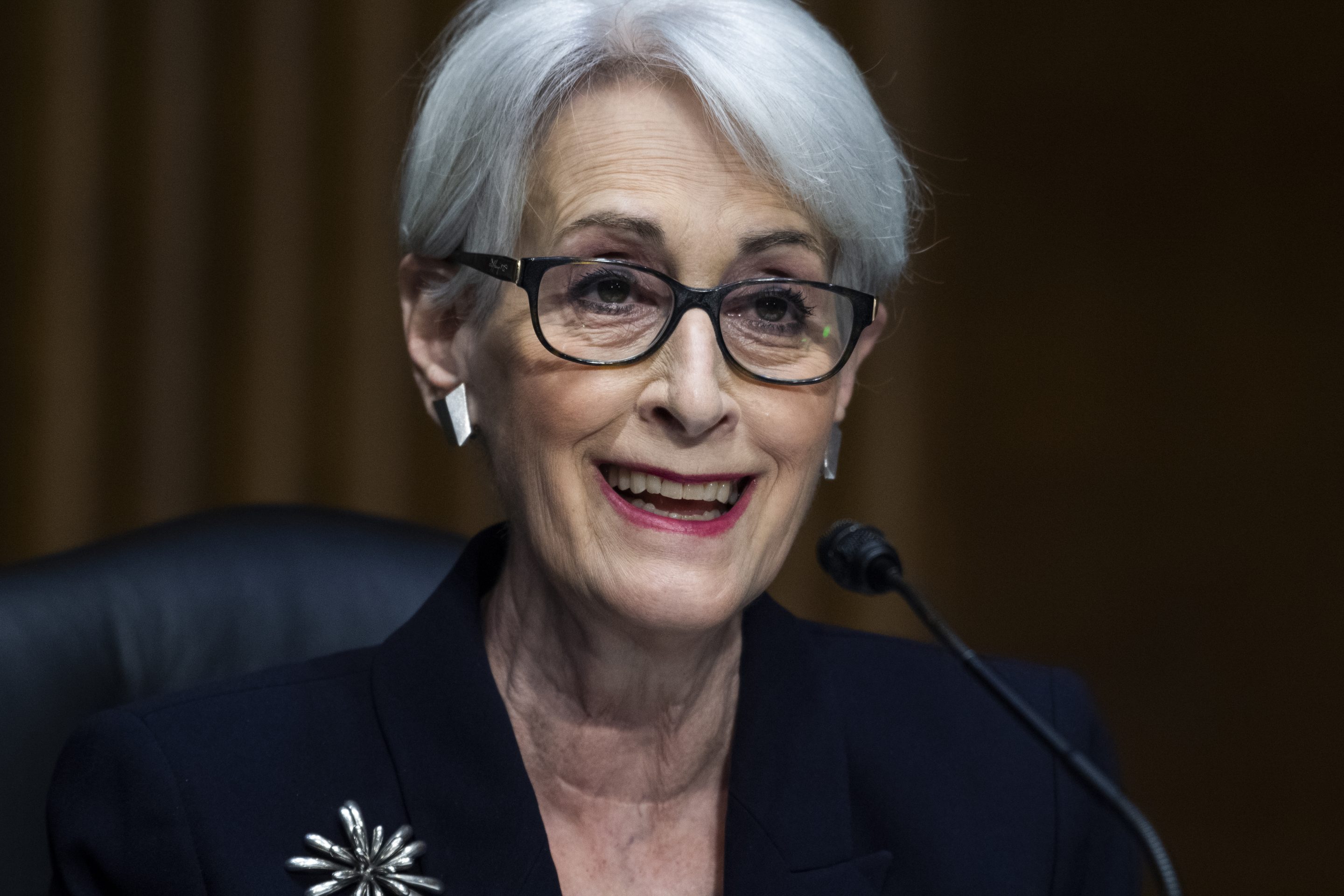 Wendy Sherman, nominee for deputy secretary of State, testifies during her Senate Foreign Relations Committee confirmation hearing in Dirksen Building on Wednesday, March 3, 2021. Brian McKeon, nominee for deputy secretary of State for management and resources, also testified. 