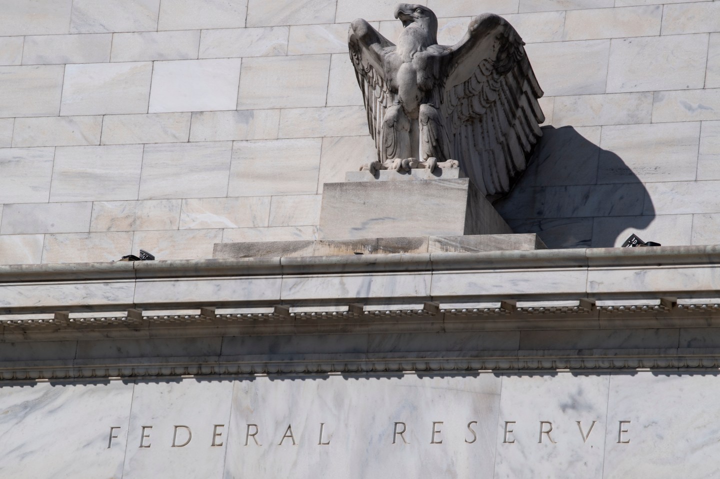 The Federal Reserve building is pictured in Washington on Monday, March 8, 2021.