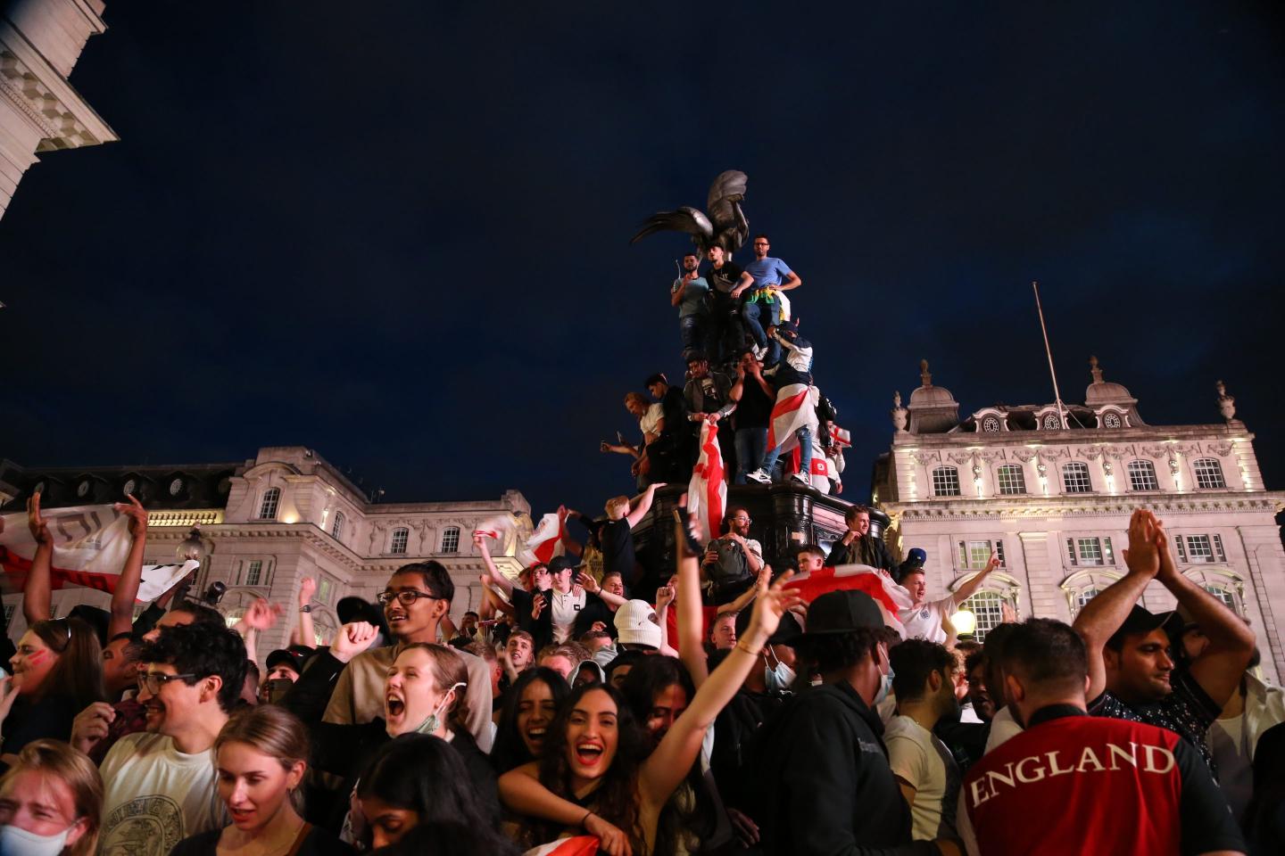 Aftermath of the EURO 2020 Ukraine v England match
