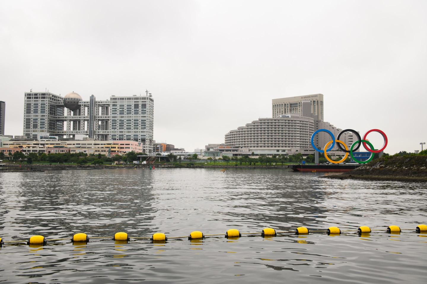 Days before the Olympics, Tokyo tries to stop its swimming venue from smelling ‘like a toilet’